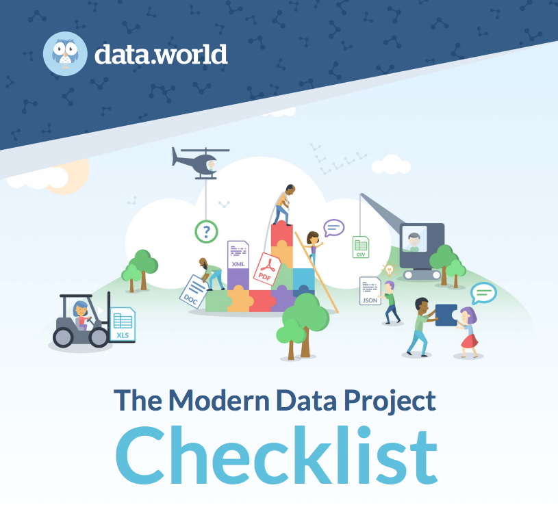 Modern Data Project Checklist Data Teamwork Toolkit